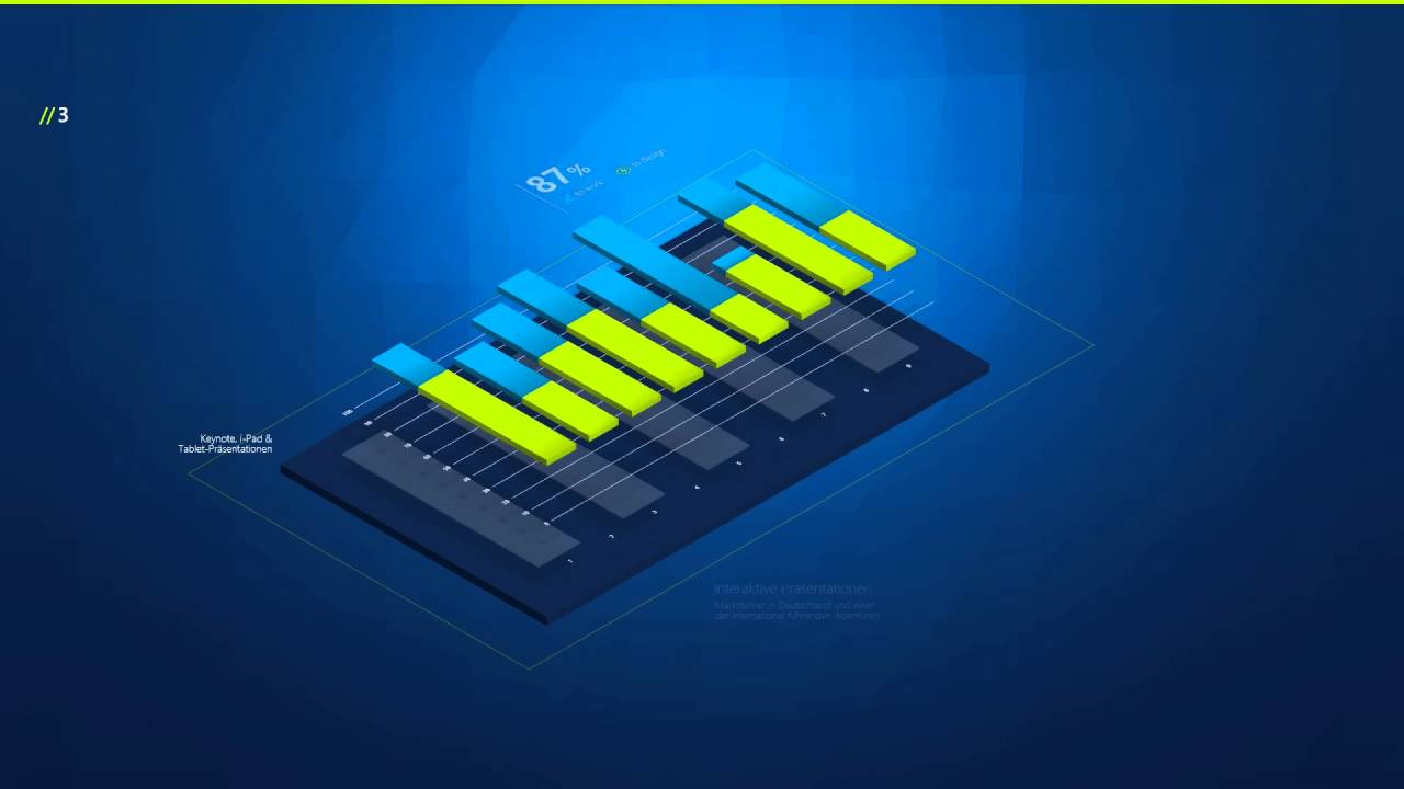 PowerPoint Morph Transition "Information is beautiful". PowerPoint Presentation Design by INSCALE